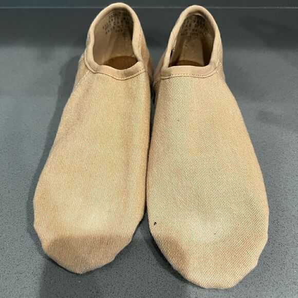 Kids' CAPEZIO Caramel Beige Slip On Shoe - Picture 2 of 8